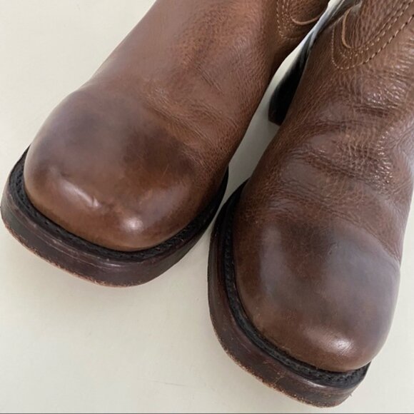Frye Walnut Campus 14L Boots - Picture 9 of 14